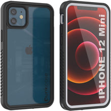 Cargar imagen en el visor de la galería, iPhone 12 Mini Waterproof Case, Punkcase [Extreme Series] Armor Cover W/ Built In Screen Protector [White] (Color in image: Purple)
