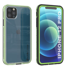 Cargar imagen en el visor de la galería, Punkcase iPhone 13 Pro Waterproof Case [Aqua Series] Armor Cover [Clear Black] [Clear Back] (Color in image: Clear Black)
