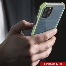 Cargar imagen en el visor de la galería, Punkcase iPhone 13 Pro Waterproof Case [Aqua Series] Armor Cover [Clear Black] [Clear Back] 
