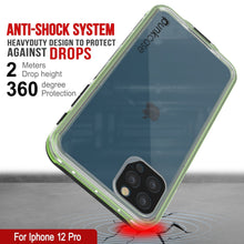 Cargar imagen en el visor de la galería, ANTI-SHOCK AGAINST DROPS Protection #7 For Iphone 12 Pro  (Color in image: Clear Pink)
