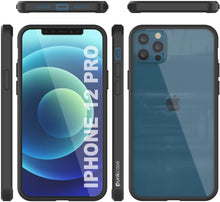Load image into Gallery viewer, iPhone 12 Pro Case Punkcase® LUCID 2.0 Black Series w/ PUNK SHIELD Screen Protector | Ultra Fit (Color in image: teal)
