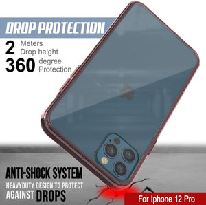 iPhone 13 Pro Case Punkcase® LUCID 2.0 Crystal Pink Series w/ SHIELD Screen Protector | Ultra Fit (Color in image: pink)