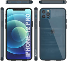 Load image into Gallery viewer, iPhone 12 Pro Case Punkcase® LUCID 2.0 Clear Series Series w/ SHIELD Screen Protector | Ultra Fit (Color in image: teal)

