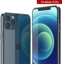 Load image into Gallery viewer, iPhone 12 Pro Case Punkcase® LUCID 2.0 Clear Series Series w/ SHIELD Screen Protector | Ultra Fit (Color in image: crystal pink)
