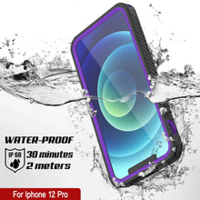 Load image into Gallery viewer, iPhone 12 Pro Waterproof Case, Punkcase [Extreme Series] Armor Cover W/ Built In Screen Protector [Purple] (Color in image: Light Green)
