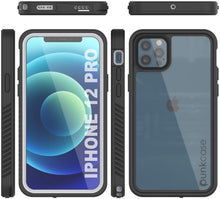 Load image into Gallery viewer, iPhone 12 Pro Waterproof Case, Punkcase [Extreme Series] Armor Cover W/ Built In Screen Protector [White] (Color in image: Teal)
