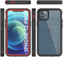 Load image into Gallery viewer, iPhone 12 Pro Waterproof Case, Punkcase [Extreme Series] Armor Cover W/ Built In Screen Protector [Red] (Color in image: Teal)
