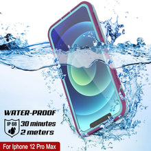 Cargar imagen en el visor de la galería, WATER-PROOF fs P68 30 minutes o C 2 meters For Iphone 12 Pro Max car Be (Color in image: Clear Black)
