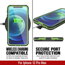 Load image into Gallery viewer, WIRELESS CHARGING SECURE PORT COMPATIBLE PROTECTION EFFORTLESS CHARGING WITHOUT FULLY SEALED PORT AND GIVE EASY THE NEED TO REMOVE YOUR CASE ACCESS TO WIRE CHARGING For Iphone 12 Pro Max 
