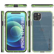 Load image into Gallery viewer, Punkcase iPhone 13 Pro Max Waterproof Case [Aqua Series] Armor Cover [Clear Black] [Clear Back] (Color in image: Clear Teal)
