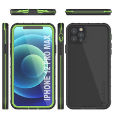 Load image into Gallery viewer, Punkcase iPhone 13 Pro Max Waterproof Case [Aqua Series] Armor Cover [Black] (Color in image: Teal)
