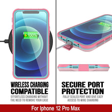 Cargar imagen en el visor de la galería, WIRELESS CHARGING SECURE PORT COMPATIBLE PROTECTION EFFORTLESS CHARGING WITHOUT FULLY SEALED PORT AND GIVE EASY THE NEED TO REMOVE YOUR CASE ACCESS TO WIRE CHARGING For Iphone 12 Pro Max 
