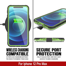 Load image into Gallery viewer, WIRELESS CHARGING COMPATIBLE EFFORTLESS CHARGING WITHOUT THE NEED TO REMOVE YOUR CASE SECURE PORT PROTECTION FULLY SEALED PORT AND GIVE EASY ACCESS TO WIRE CHARGING For Iphone 12 Pro Max 
