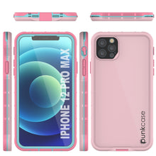 Cargar imagen en el visor de la galería, Punkcase iPhone 13 Pro Max Waterproof Case [Aqua Series] Armor Cover [Pink] (Color in image: Teal)
