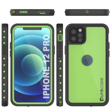 Load image into Gallery viewer, iPhone 12 Pro Waterproof IP68 Case, Punkcase [Light green] [StudStar Series] [Slim Fit] [Dirtproof] (Color in image: White)
