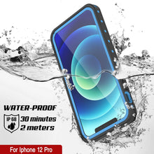 Load image into Gallery viewer, iPhone 12 Pro Waterproof IP68 Case, Punkcase [Light blue] [StudStar Series] [Slim Fit] [Dirtproof] (Color in image: Light Green)
