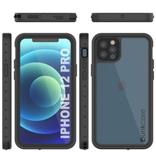 Load image into Gallery viewer, iPhone 12 Pro Waterproof IP68 Case, Punkcase [Clear] [StudStar Series] [Slim Fit] [Dirtproof] (Color in image: Teal)
