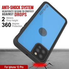 Load image into Gallery viewer, iPhone 12 Pro Waterproof IP68 Case, Punkcase [Light blue] [StudStar Series] [Slim Fit] [Dirtproof] (Color in image: Purple)
