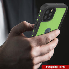 Load image into Gallery viewer, iPhone 12 Pro Waterproof IP68 Case, Punkcase [Light green] [StudStar Series] [Slim Fit] [Dirtproof] (Color in image: Teal)
