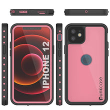 Cargar imagen en el visor de la galería, iPhone 12 Waterproof IP68 Case, Punkcase [Pink] [StudStar Series] [Slim Fit] [Dirtproof] (Color in image: White)
