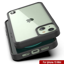 Cargar imagen en el visor de la galería, Funda para iPhone 13 Mini Punkcase® LUCID 2.0 Black Series con protector de pantalla PUNK SHIELD | Ajuste ultra.

