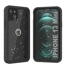 Cargar imagen en el visor de la galería, iPhone 13 Mini Waterproof IP68 Case, Punkcase [Black] [StudStar Series] [Slim Fit] (Color in image: Black)
