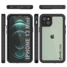 Cargar imagen en el visor de la galería, iPhone 13 Mini Waterproof IP68 Case, Punkcase [Clear] [StudStar Series] [Slim Fit] [Dirtproof] (Color in image: Light Blue)

