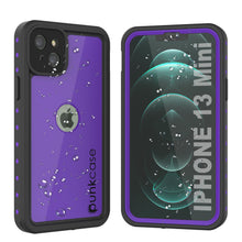 Load image into Gallery viewer, iPhone 13 Mini Waterproof IP68 Case, Punkcase [Purple] [StudStar Series] [Slim Fit] [Dirtproof] (Color in image: Purple)
