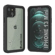 Cargar imagen en el visor de la galería, iPhone 13 Mini Waterproof IP68 Case, Punkcase [Clear] [StudStar Series] [Slim Fit] [Dirtproof] (Color in image: Clear)
