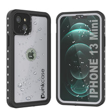 Cargar imagen en el visor de la galería, iPhone 13 Mini Waterproof IP68 Case, Punkcase [White] [StudStar Series] [Slim Fit] [Dirtproof] (Color in image: White)
