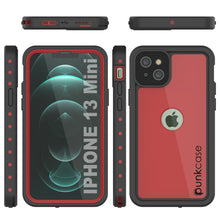 Cargar imagen en el visor de la galería, iPhone 13 Mini Waterproof IP68 Case, Punkcase [Red] [StudStar Series] [Slim Fit] (Color in image: Purple)
