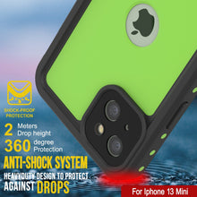 Load image into Gallery viewer, iPhone 13 Mini Waterproof IP68 Case, Punkcase [Light green] [StudStar Series] [Slim Fit] [Dirtproof] (Color in image: Purple)
