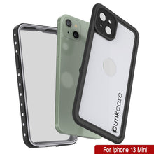Cargar imagen en el visor de la galería, iPhone 13 Mini Waterproof IP68 Case, Punkcase [White] [StudStar Series] [Slim Fit] [Dirtproof] (Color in image: Teal)
