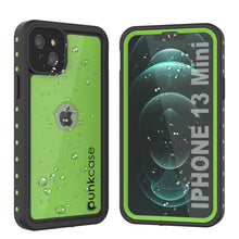 Load image into Gallery viewer, iPhone 13 Mini Waterproof IP68 Case, Punkcase [Light green] [StudStar Series] [Slim Fit] [Dirtproof] (Color in image: Light Green)
