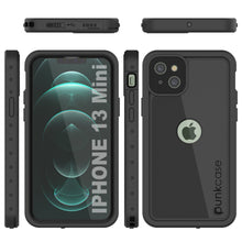 Cargar imagen en el visor de la galería, iPhone 13 Mini Waterproof IP68 Case, Punkcase [Black] [StudStar Series] [Slim Fit] (Color in image: Red)

