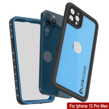 Load image into Gallery viewer, iPhone 13 Pro Max Waterproof IP68 Case, Punkcase [Light blue] [StudStar Series] [Slim Fit] [Dirtproof] (Color in image: Purple)
