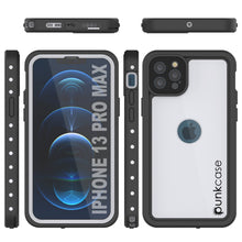 Load image into Gallery viewer, iPhone 13 Pro Max Waterproof IP68 Case, Punkcase [White] [StudStar Series] [Slim Fit] [Dirtproof] (Color in image: Red)
