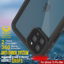 Load image into Gallery viewer, iPhone 13 Pro Max Waterproof IP68 Case, Punkcase [Clear] [StudStar Series] [Slim Fit] [Dirtproof] (Color in image: White)

