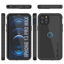 Load image into Gallery viewer, iPhone 13 Pro Max Waterproof IP68 Case, Punkcase [Black] [StudStar Series] [Slim Fit] (Color in image: Red)
