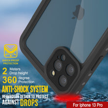 Load image into Gallery viewer, iPhone 13 Pro Waterproof IP68 Case, Punkcase [Clear] [StudStar Series] [Slim Fit] [Dirtproof] (Color in image: White)
