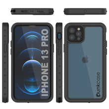 Load image into Gallery viewer, iPhone 13 Pro Waterproof IP68 Case, Punkcase [Clear] [StudStar Series] [Slim Fit] [Dirtproof] (Color in image: Light Blue)
