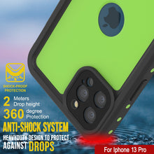 Load image into Gallery viewer, iPhone 13 Pro Waterproof IP68 Case, Punkcase [Light green] [StudStar Series] [Slim Fit] [Dirtproof] (Color in image: Purple)
