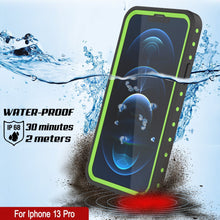 Load image into Gallery viewer, iPhone 13 Pro Waterproof IP68 Case, Punkcase [Light green] [StudStar Series] [Slim Fit] [Dirtproof] (Color in image: White)
