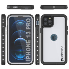 Cargar imagen en el visor de la galería, iPhone 13 Pro Waterproof IP68 Case, Punkcase [White] [StudStar Series] [Slim Fit] [Dirtproof] (Color in image: Red)
