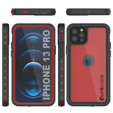 Cargar imagen en el visor de la galería, iPhone 13 Pro Waterproof IP68 Case, Punkcase [Red] [StudStar Series] [Slim Fit] (Color in image: Purple)
