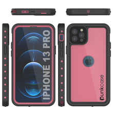 Cargar imagen en el visor de la galería, iPhone 13 Pro Waterproof IP68 Case, Punkcase [Pink] [StudStar Series] [Slim Fit] [Dirtproof] (Color in image: Purple)
