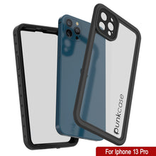 Load image into Gallery viewer, iPhone 13 Pro Waterproof IP68 Case, Punkcase [Clear] [StudStar Series] [Slim Fit] [Dirtproof] (Color in image: Pink)
