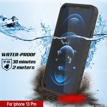 Load image into Gallery viewer, iPhone 13 Pro Waterproof IP68 Case, Punkcase [Clear] [StudStar Series] [Slim Fit] [Dirtproof] (Color in image: Teal)
