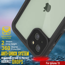 Load image into Gallery viewer, iPhone 13 Waterproof IP68 Case, Punkcase [Clear] [StudStar Series] [Slim Fit] [Dirtproof] (Color in image: White)
