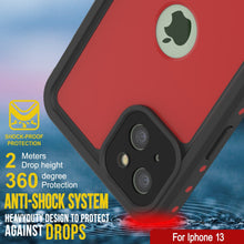 Load image into Gallery viewer, iPhone 13 Waterproof IP68 Case, Punkcase [Red] [StudStar Series] [Slim Fit] (Color in image: Purple)
